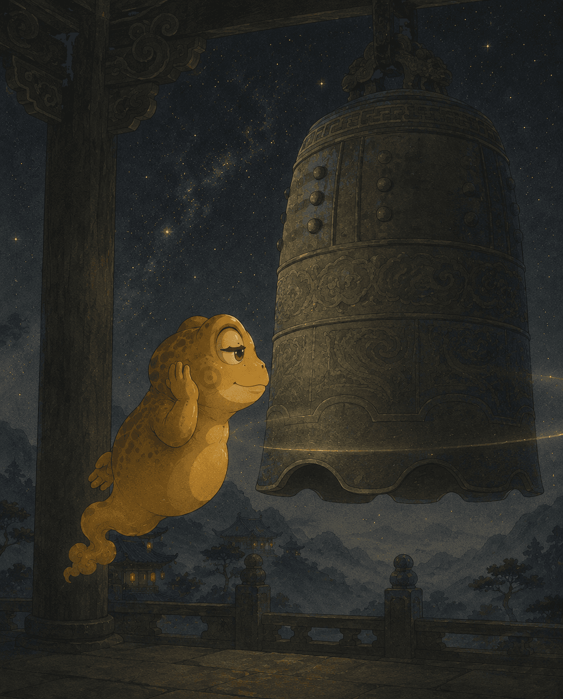 Jin and the great bell
