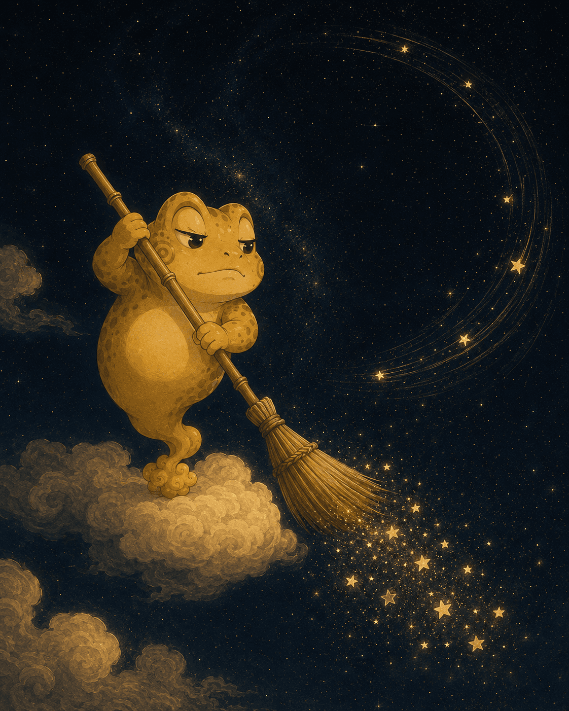 Jin sweeping stardust